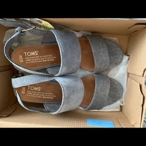 Toms Poppy Suede/Linen
